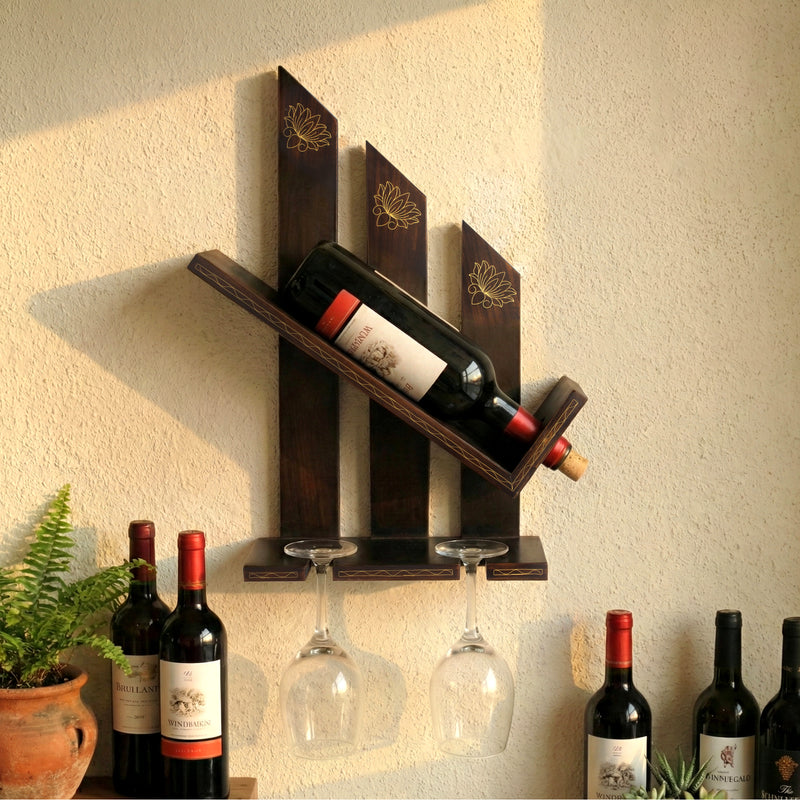 Madhushala Wall Wine Holder