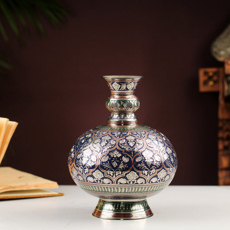 Neel Pushpa Vase