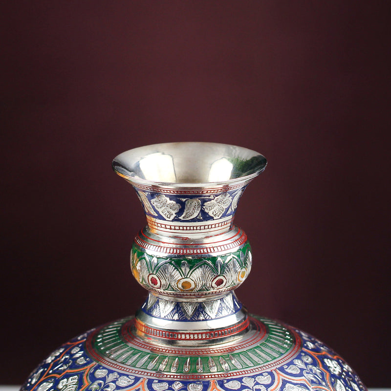 Neel Pushpa Vase